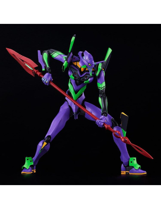 Rebuild of Evangelion Moderoid Plastic Model Kit DX-SCALE Evangelion Test Type-01 Luminous Set Edition 26 cm Good Smile