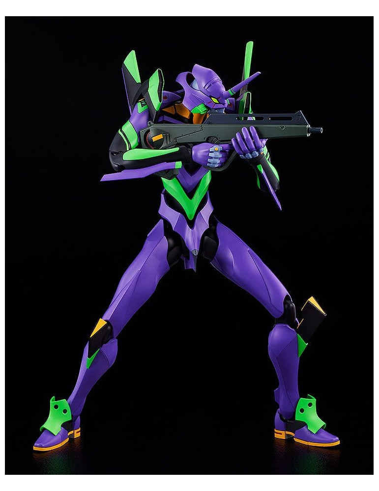 Rebuild of Evangelion Moderoid Plastic Model Kit DX-SCALE Evangelion Test Type-01 Luminous Set Edition 26 cm Good Smile