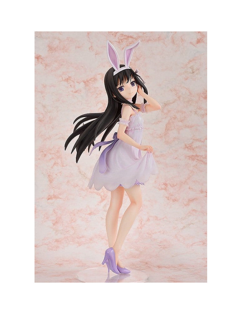 Puella Magi Madoka Magica The Movie -Rebellion- PVC Figure 1/4 Homura Akemi: Rabbit Ears Ver. 42 cm FREEing