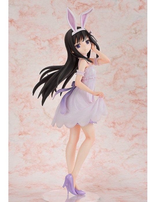 Puella Magi Madoka Magica The Movie -Rebellion- PVC Figure 1/4 Homura Akemi: Rabbit Ears Ver. 42 cm FREEing