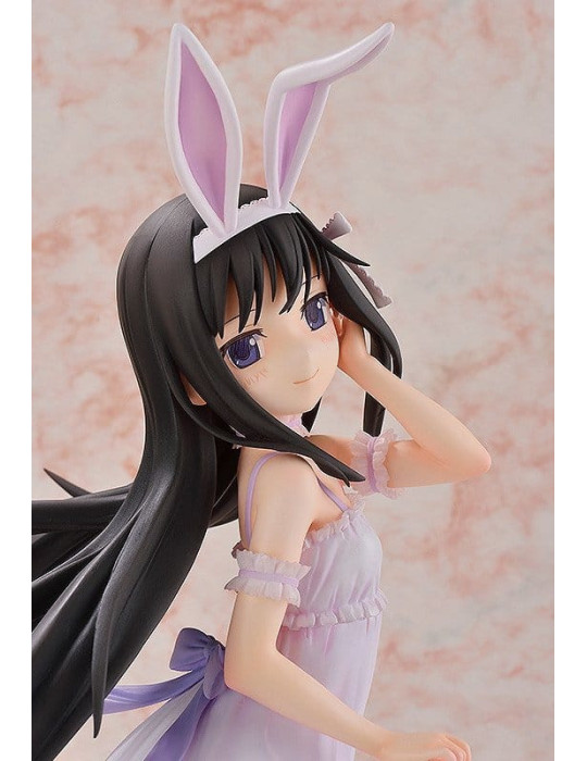 Puella Magi Madoka Magica The Movie -Rebellion- PVC Figure 1/4 Homura Akemi: Rabbit Ears Ver. 42 cm FREEing