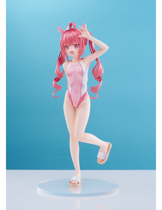 Original Character Swimsuit Silhouette PVC Figure 1/7 Watora Swimsuit Ver. design Kani biimu 23 cm Amakuni