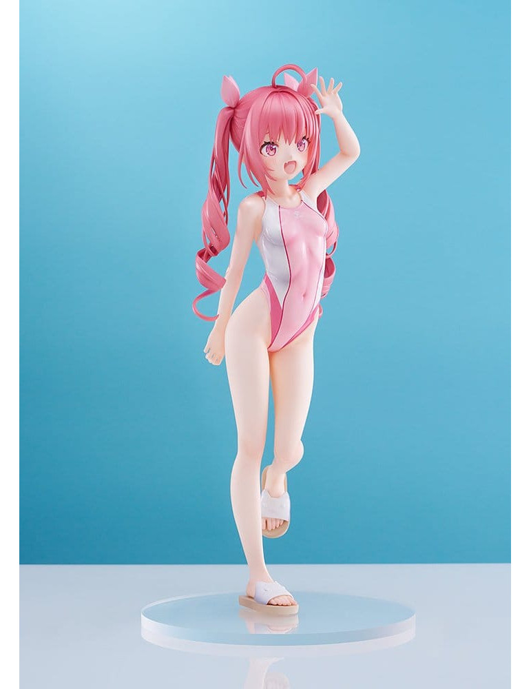 Original Character figurine PVC 1/7 Swimsuit Silhouette Watora Swimsuit Ver. design Kani biimu 23 cm Amakuni