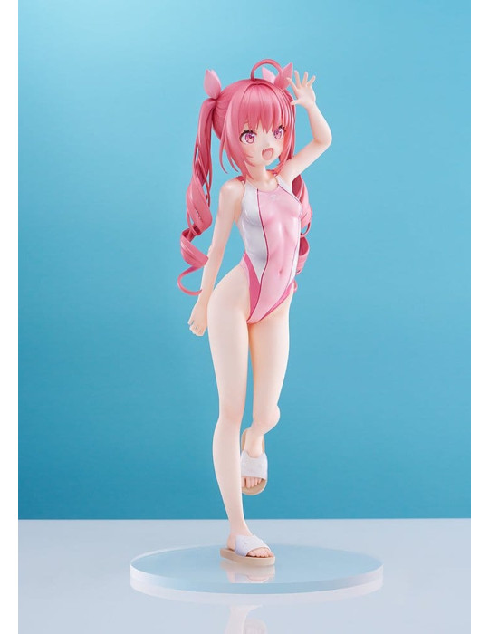 Original Character Swimsuit Silhouette PVC Figure 1/7 Watora Swimsuit Ver. design Kani biimu 23 cm Amakuni
