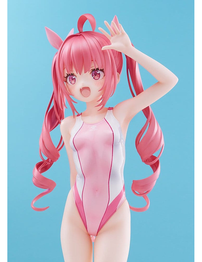 Original Character Swimsuit Silhouette PVC Figure 1/7 Watora Swimsuit Ver. design Kani biimu 23 cm Amakuni