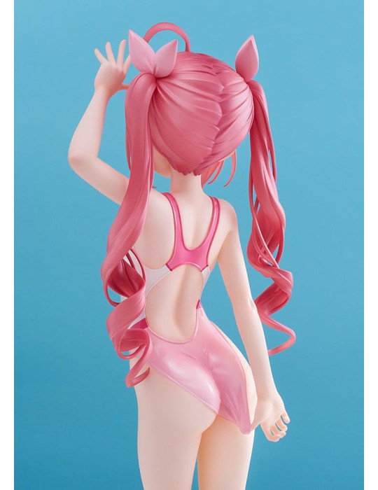 Original Character Swimsuit Silhouette PVC Figure 1/7 Watora Swimsuit Ver. design Kani biimu 23 cm Amakuni