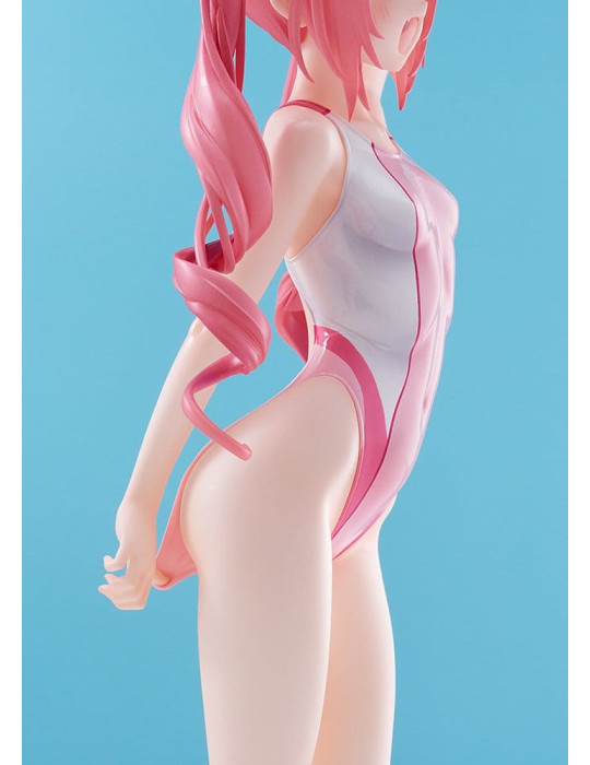 Original Character Swimsuit Silhouette PVC Figure 1/7 Watora Swimsuit Ver. design Kani biimu 23 cm Amakuni