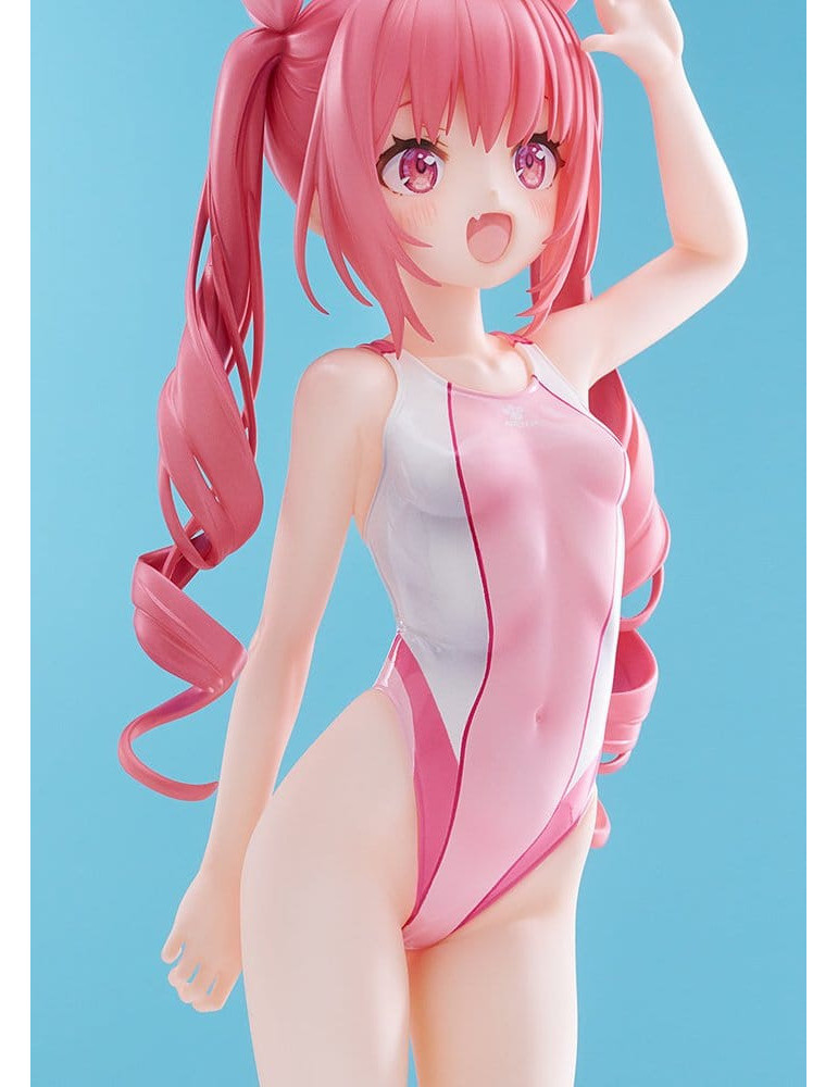 Original Character Swimsuit Silhouette PVC Figure 1/7 Watora Swimsuit Ver. design Kani biimu 23 cm Amakuni