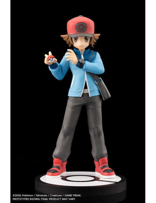 Pokémon ARTFX J PVC Figure 1/8 Hilbert with Victini 20 cm Kotobukiya