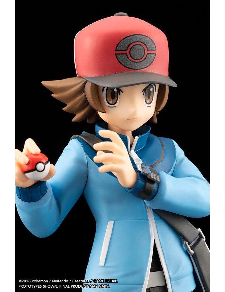 Pokémon ARTFX J PVC Figure 1/8 Hilbert with Victini 20 cm Kotobukiya