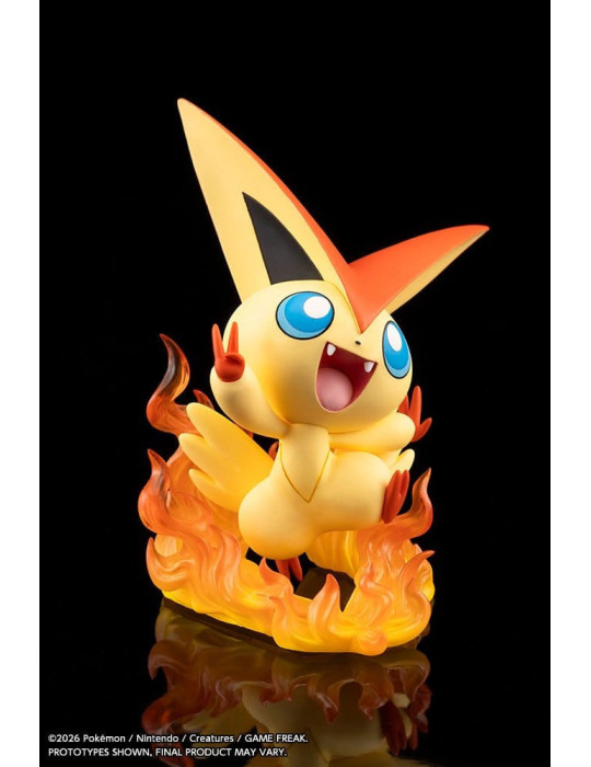 Pokémon ARTFX J PVC Figure 1/8 Hilbert with Victini 20 cm Kotobukiya