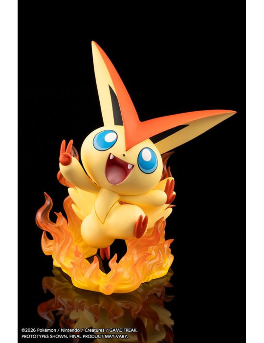 Pokémon figurine PVC 1/8 ARTFX J Hilbert with Victini 20 cm Kotobukiya
