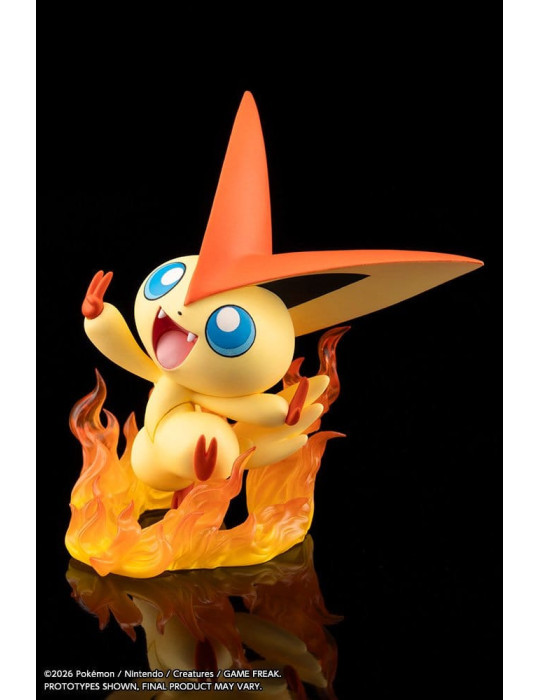 Pokémon ARTFX J PVC Figure 1/8 Hilbert with Victini 20 cm Kotobukiya