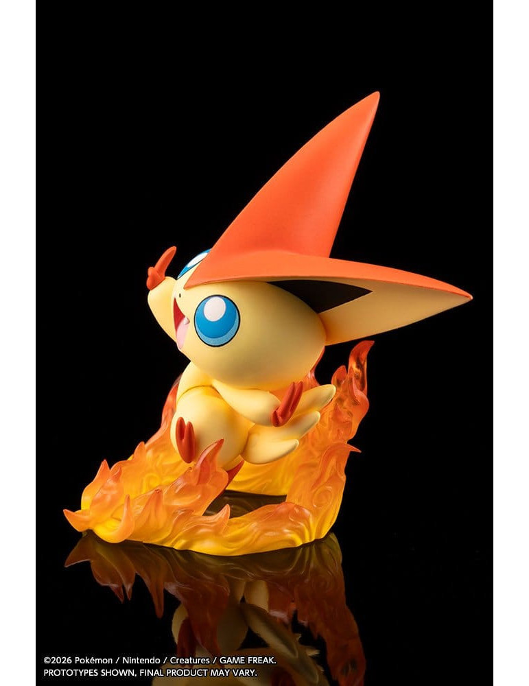 Pokémon ARTFX J PVC Figure 1/8 Hilbert with Victini 20 cm Kotobukiya
