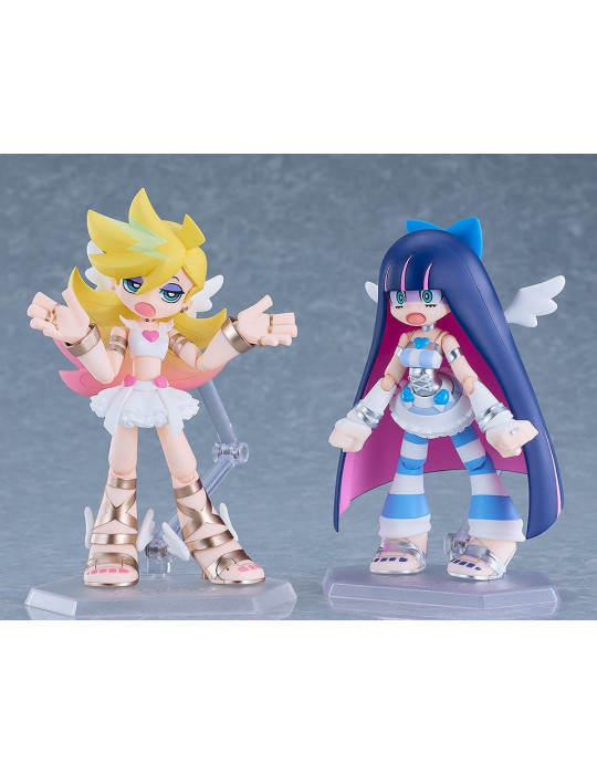 New Panty & Stocking with Garterbelt Figma Action Figures 2-Pack Panty & Stocking: Angel ver. 12 cm Good Smile