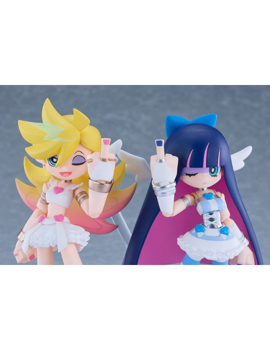 New Panty & Stocking with Garterbelt Figma Action Figures 2-Pack Panty & Stocking: Angel ver. 12 cm Good Smile