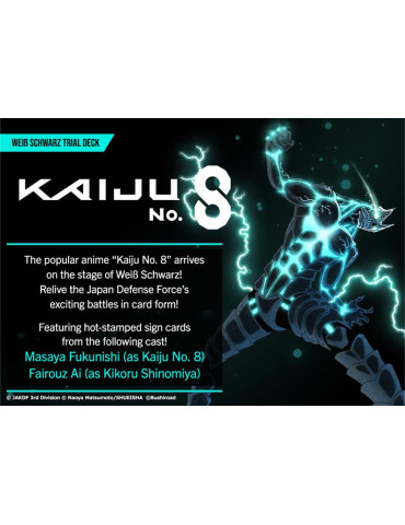 Weiss Schwarz Trial Deck Kaiju No.8 (EN)