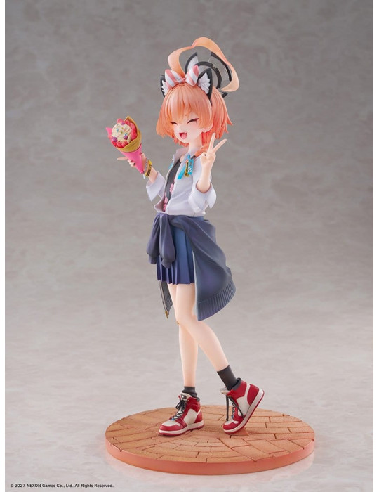 Blue Archive figurine PVC 1/7 Neru (School): Memorial Lobby Ver. 22 cm Wing