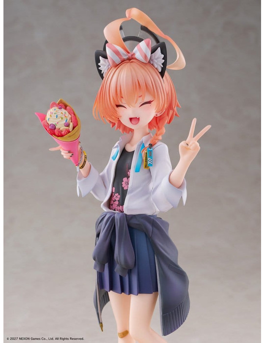 Blue Archive figurine PVC 1/7 Neru (School): Memorial Lobby Ver. 22 cm Wing