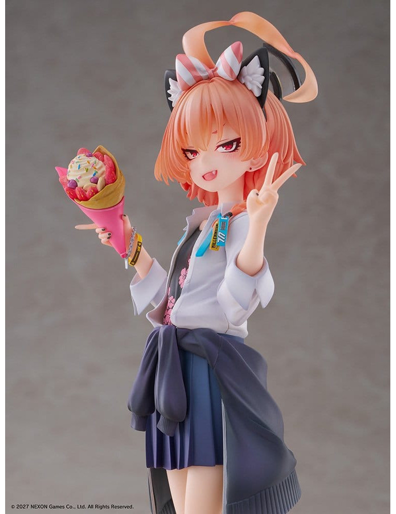 Blue Archive figurine PVC 1/7 Neru (School): Memorial Lobby Ver. 22 cm Wing