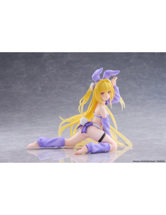 To Love-Ru Darkness MOFLOCK PVC Figure Golden Darkness (Fluffy Bunny Ver.) 13 cm Taito