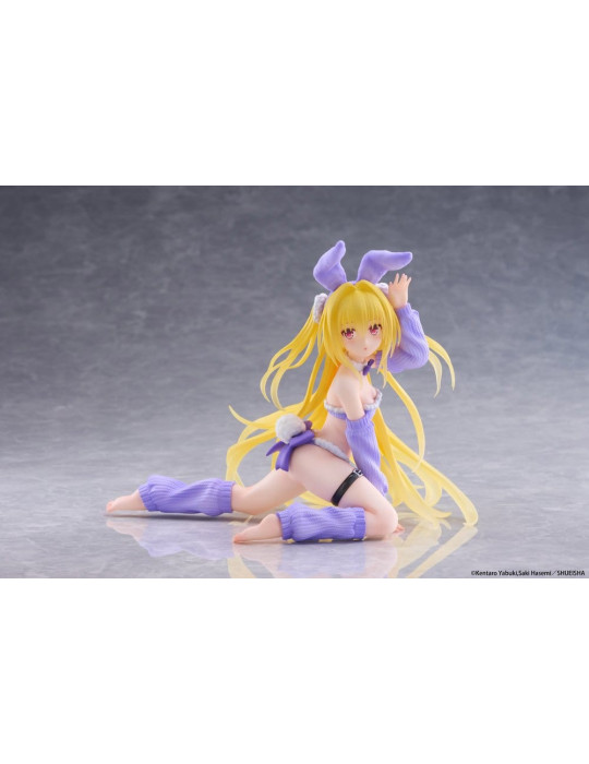To Love-Ru Darkness MOFLOCK PVC Figure Golden Darkness (Fluffy Bunny Ver.) 13 cm Taito