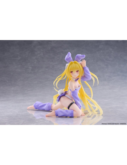 To Love-Ru Darkness MOFLOCK PVC Figure Golden Darkness (Fluffy Bunny Ver.) 13 cm Taito