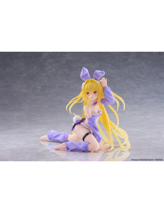 To Love-Ru Darkness MOFLOCK PVC Figure Golden Darkness (Fluffy Bunny Ver.) 13 cm Taito