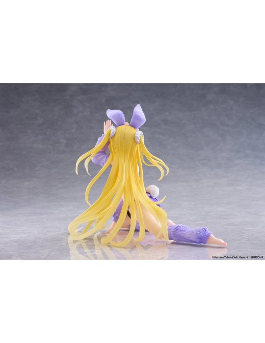 To Love-Ru Darkness figurine PVC MOFLOCK Golden Darkness (Fluffy Bunny Ver.) 13 cm Taito