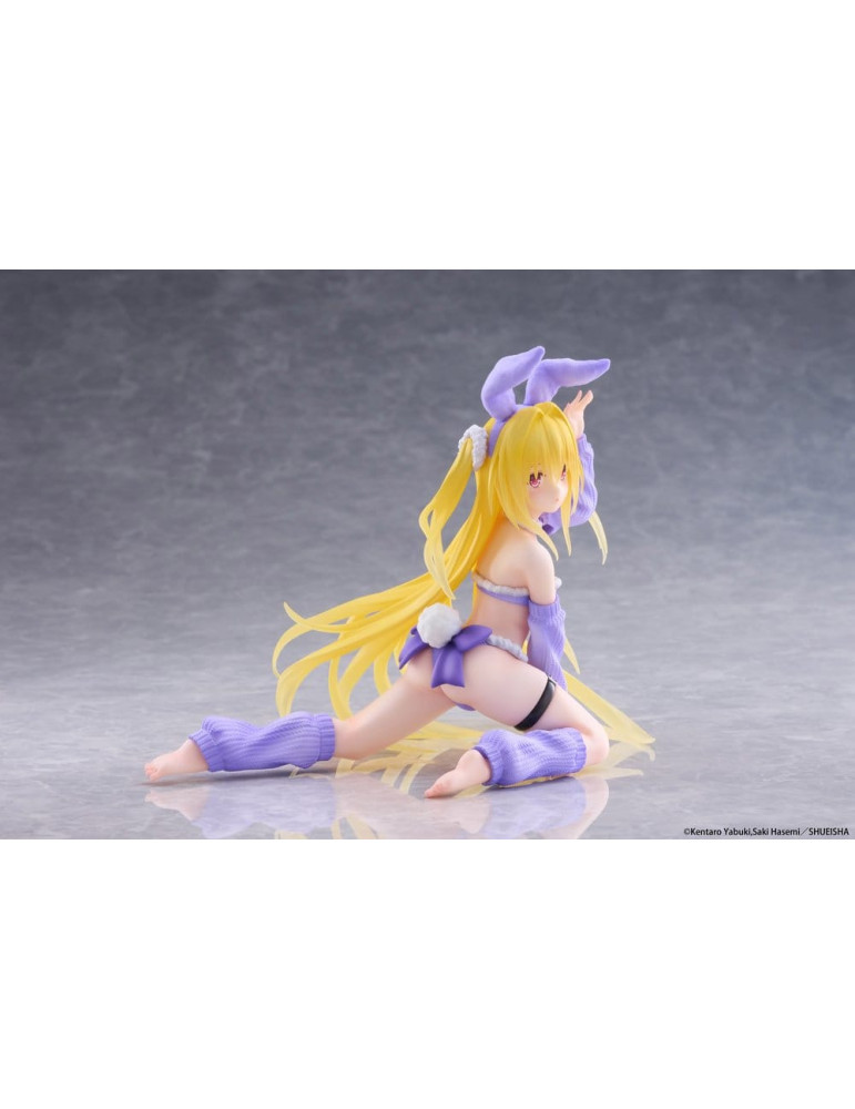 To Love-Ru Darkness MOFLOCK PVC Figure Golden Darkness (Fluffy Bunny Ver.) 13 cm Taito