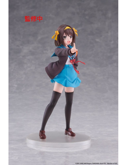 The Melancholy of Haruhi Suzumiya Coreful PVC Figure Haruhi Suzumiya 18 cm Taito