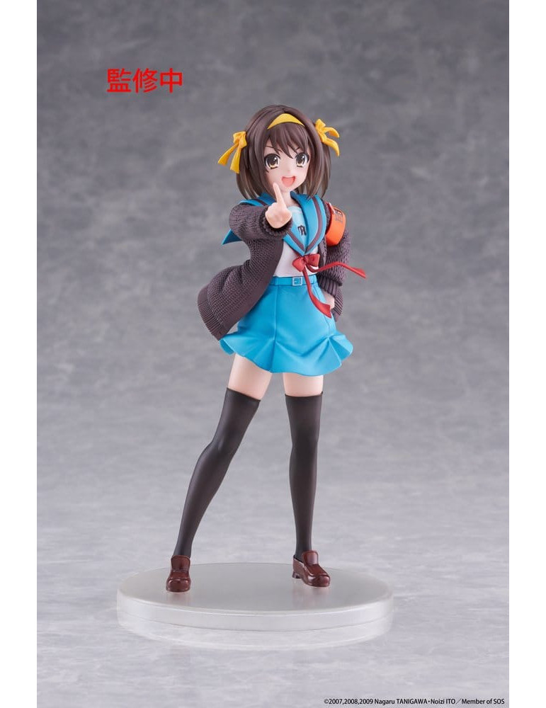 The Melancholy of Haruhi Suzumiya Coreful PVC Figure Haruhi Suzumiya 18 cm Taito