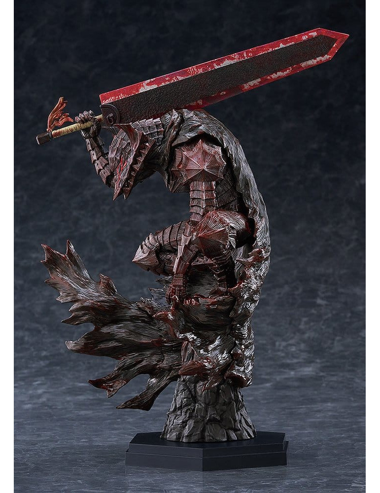 Berserk Pop Up Parade PVC Figure Guts (Berserker Armor): Bloody Paint Ver. L Size 28 cm Max Factory