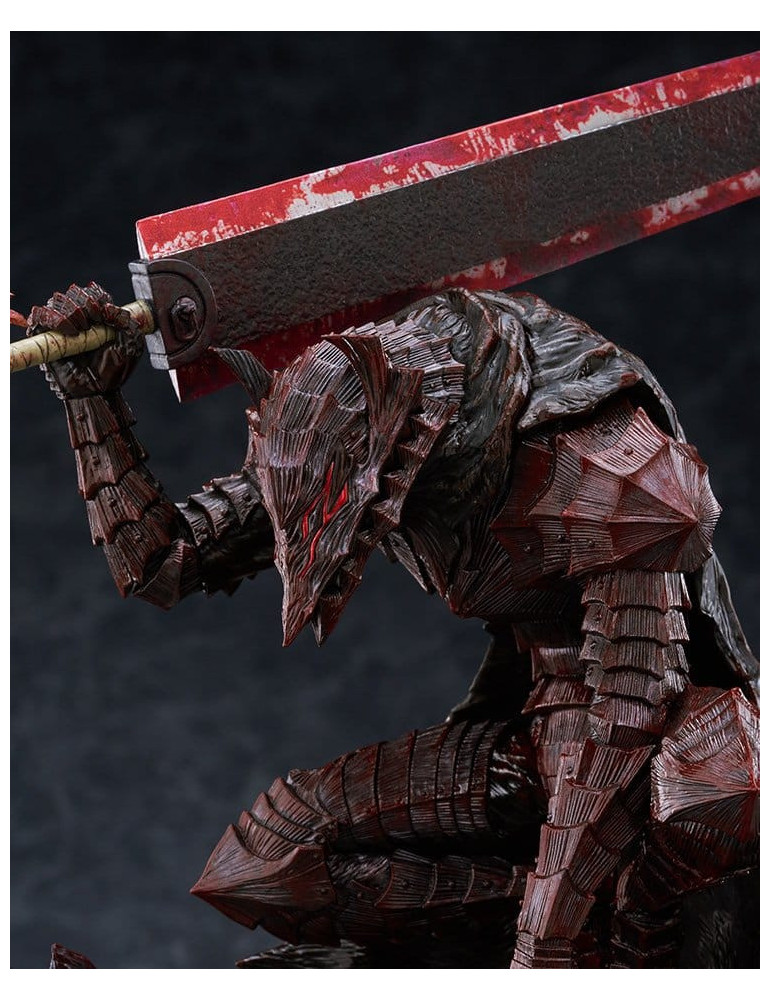 Berserk Pop Up Parade figurine PVC Guts (Berserker Armor): Bloody Paint Ver. L Size 28 cm Max Factory
