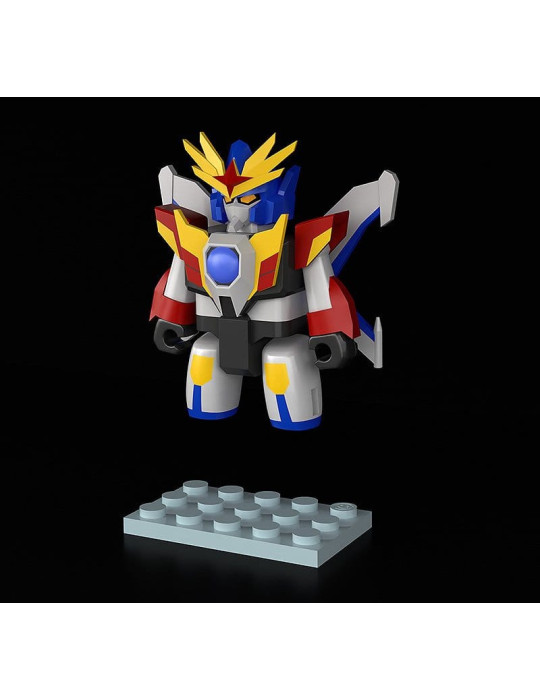 The Brave Fighter of Legend Da-Garn Brickroid Action Figure Da-Garn X 5 cm Good Smile