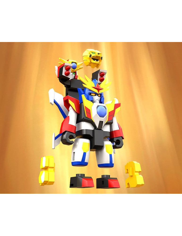 The Brave Fighter of Legend Da-Garn Brickroid Action Figure Da-Garn X 5 cm Good Smile