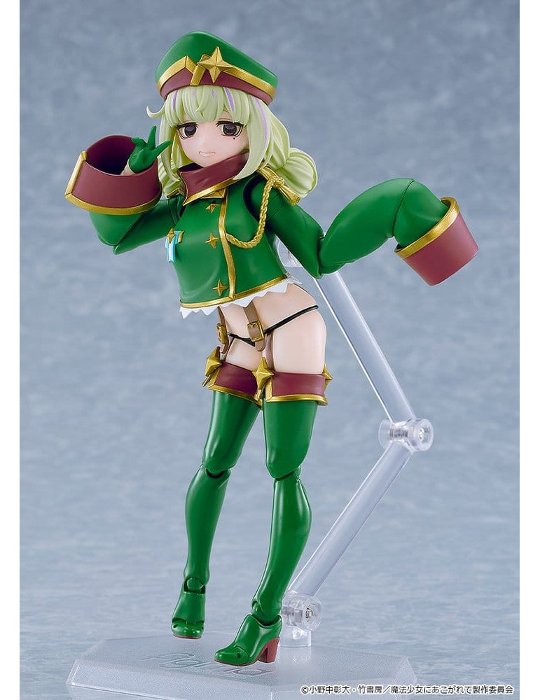 Gushing over Magical Girls figma Action Figure Leopard 14 cm Good Smile