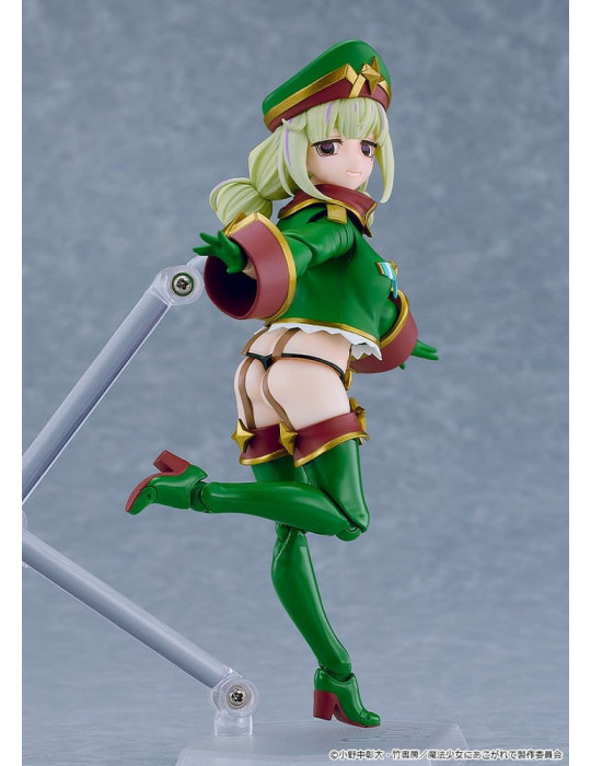 Gushing over Magical Girls figma Action Figure Leopard 14 cm Good Smile