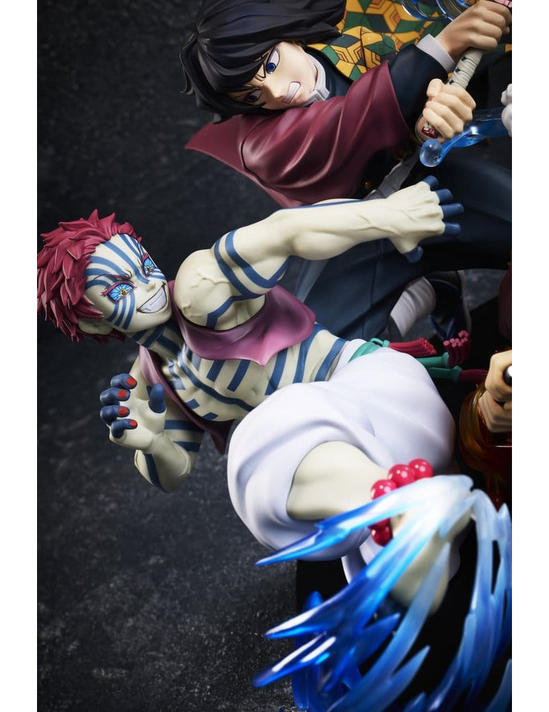 Demon Slayer: Kimetsu no Yaiba PVC Figure Tanjiro Kamado & Giyu Tomioka & Akaza 13 cm Aniplex