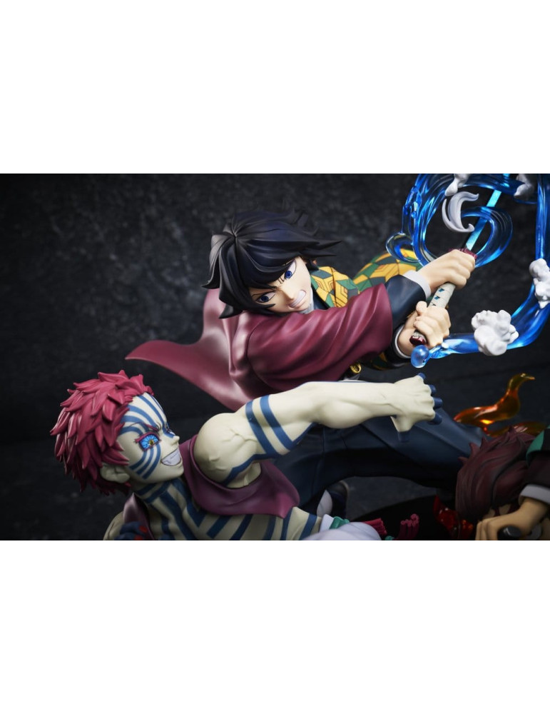 Demon Slayer: Kimetsu no Yaiba figurine PVC Tanjiro Kamado & Giyu Tomioka & Akaza 13 cm Aniplex