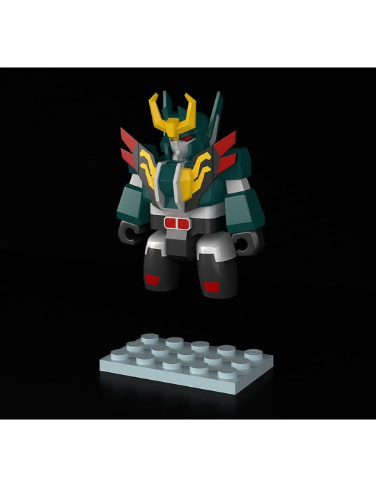 The Brave Fighter of Legend Da-Garn Brickroid Action Figure Seven Changer 5 cm Good Smile