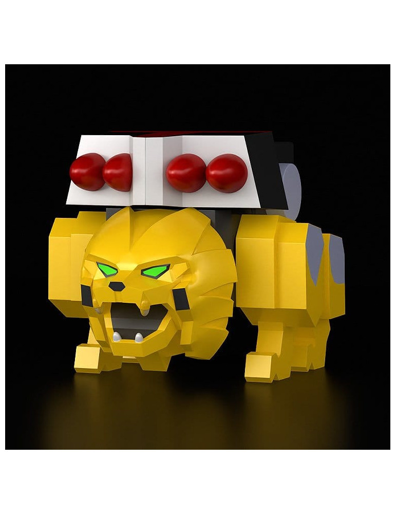 The Brave Fighter of Legend Da-Garn Brickroid Action Figure Ga-Orn (Animal Mode) 2 cm Good Smile