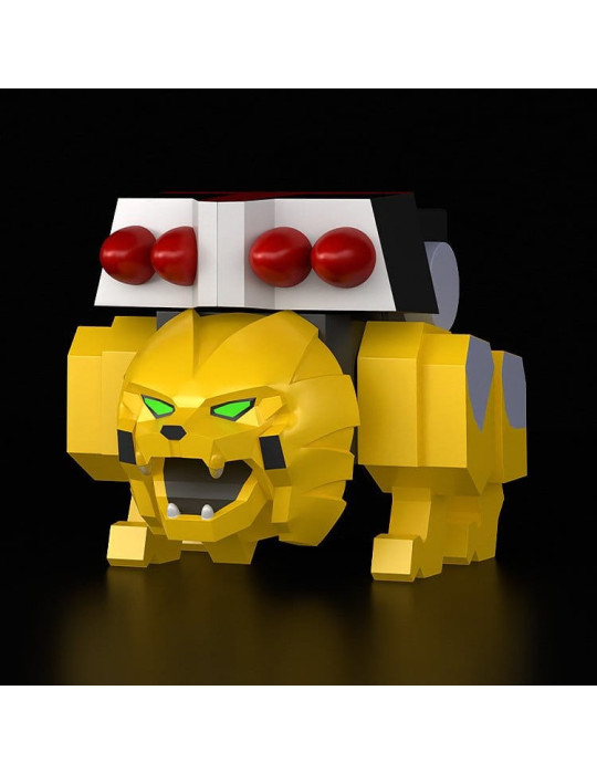 The Brave Fighter of Legend Da-Garn Brickroid Action Figure Ga-Orn (Animal Mode) 2 cm Good Smile