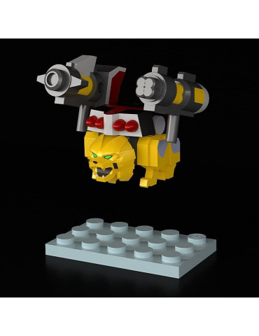 The Brave Fighter of Legend Da-Garn Brickroid figurine Ga-Orn (Animal Mode) 2 cm Good Smile 2