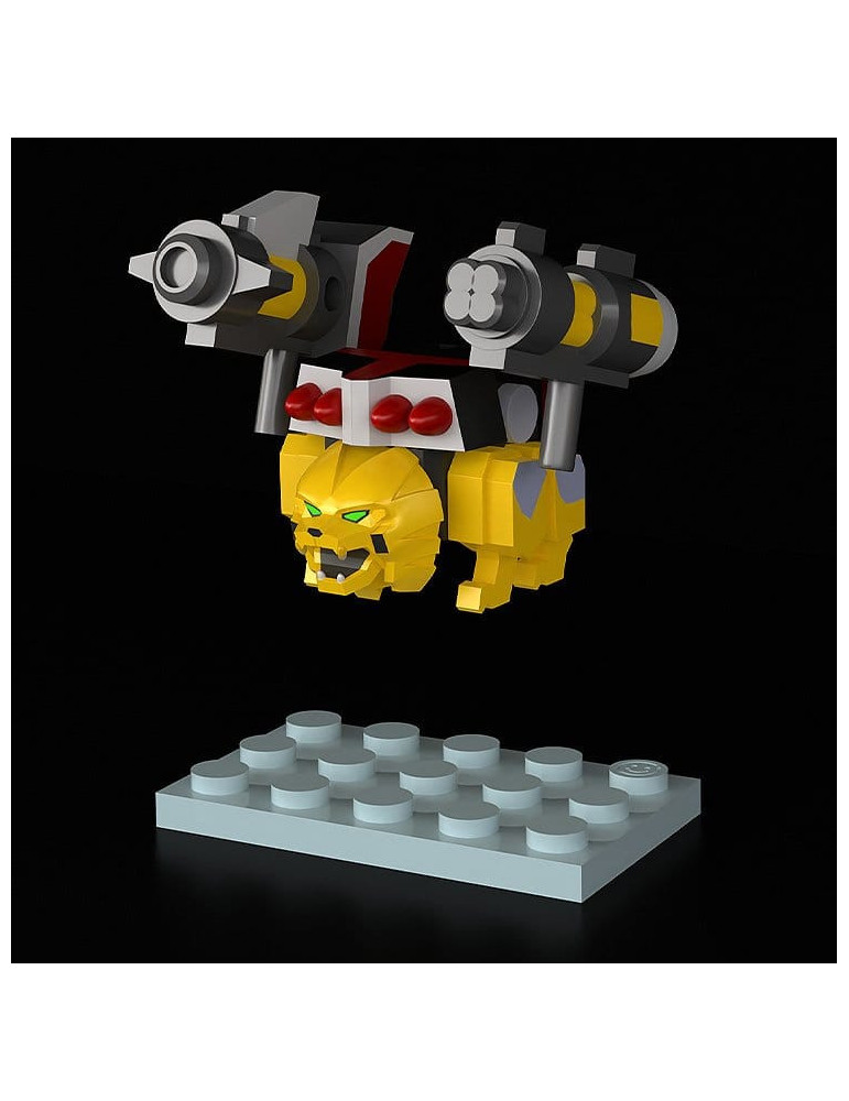 The Brave Fighter of Legend Da-Garn Brickroid Action Figure Ga-Orn (Animal Mode) 2 cm Good Smile