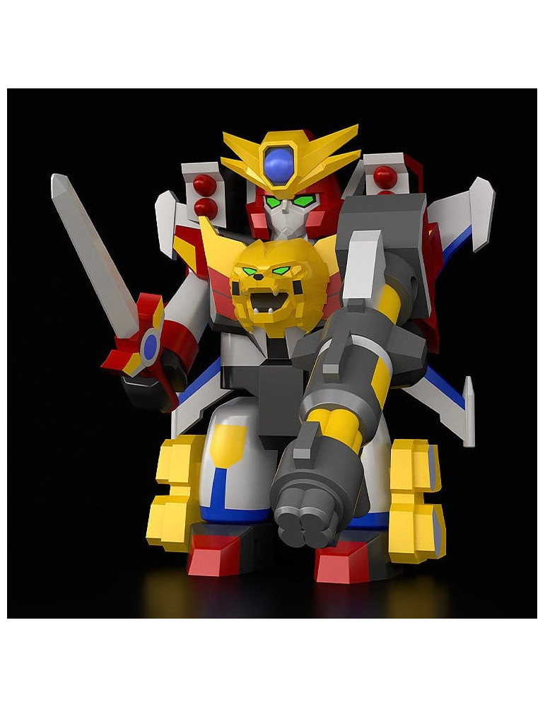 The Brave Fighter of Legend Da-Garn Brickroid figurine Ga-Orn (Animal Mode) 2 cm Good Smile