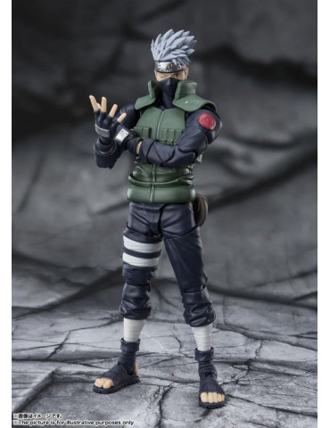 Naruto figurine S.H.Figuarts Kakashi Hatake -The famed Sharingan Hero- 16 cm Bandai