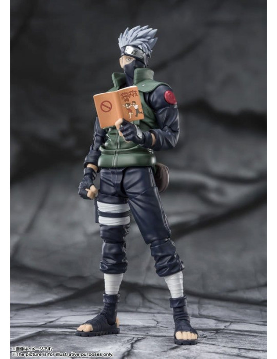 Naruto figurine S.H.Figuarts Kakashi Hatake -The famed Sharingan Hero- 16 cm Bandai