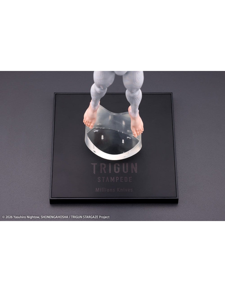 Trigun figurine PVC Oshi Works 1/8 Millions Knives 27 cm Kotobukiya
