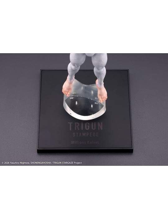 Trigun figurine PVC Oshi Works 1/8 Millions Knives 27 cm Kotobukiya